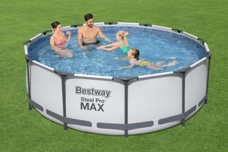 Каркасный бассейн Bestway Steel Pro 56260 (366x100, с фильтр-насосом)