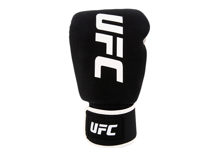 Перчатки для бокса и ММА UFC Черные/Белые L