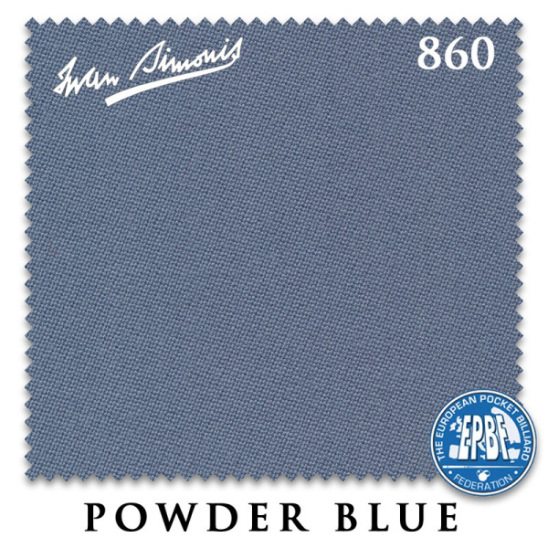 Сукно Iwan Simonis 860 198см Powder Blue