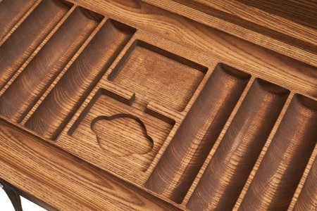 Набор для покера Luxury Ceramic на 600 фишек в кейсе из ясеня, Partida