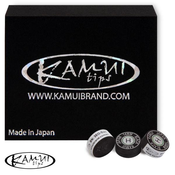 Наклейка для кия Kamui Black ø14мм Hard 1шт.
