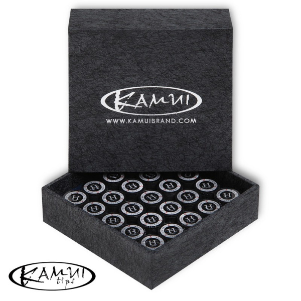 Наклейка для кия Kamui Clear Black ø13мм Hard 1шт.