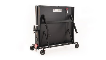 Теннисный стол складной для помещений "RASSON PREMIUM T01 Indoor" (274 х 152,5 х 76 см, черный ясень) с сеткой