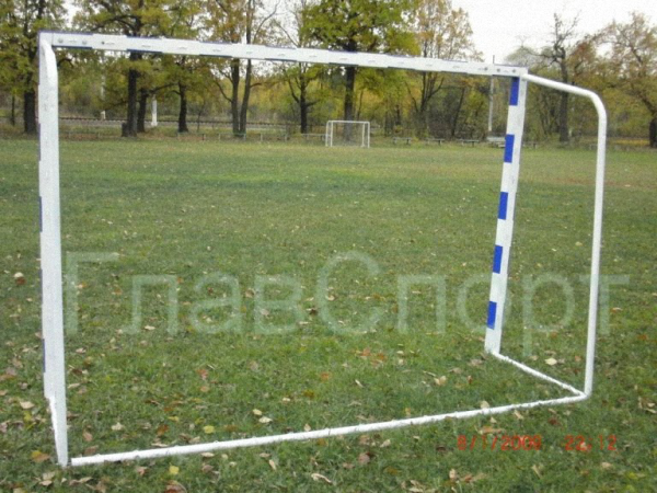 Ворота для игр и соревнований по минифутболу/гандболу для улицы профиль 80х80 мм