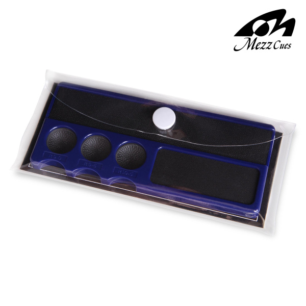 Инструмент для наклейки Mezz Cue Magic Professional Tip Tool синий