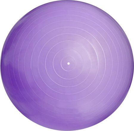 Мяч для фитнеса «ФИТБОЛ-65» Bradex SF 0718 с насосом, фиолетовый