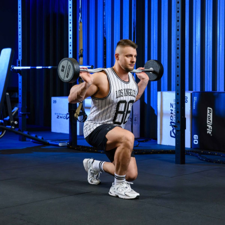 Набор изогнутых полиуретановых штанг (шаг 5 кг, 5 шт) PROFI-FIT 10-30 кг