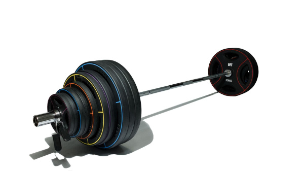 Штанга олимпийская Original FitTools 225 кг (диски-TPU)