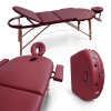 Массажный стол UNIX Comfort 3 Section Burgundy