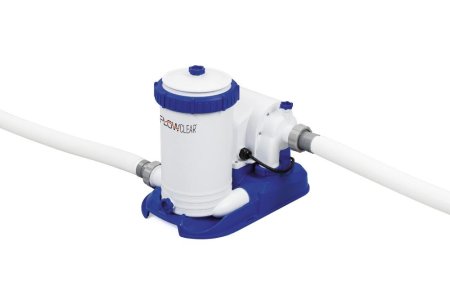 Каркасный бассейн Bestway Power Steel 56889 (671x132, с фильтр-насосом и лестницей)