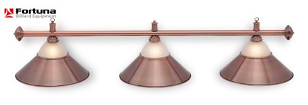 Светильник Fortuna Alison Red Bronze 3 плафона