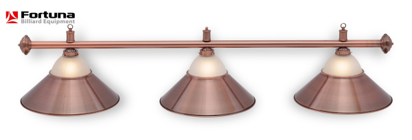 Светильник Fortuna Alison Red Bronze 3 плафона