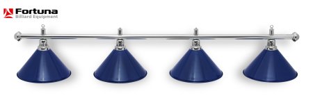 Светильник Fortuna Prestige Silver Blue 4 плафона