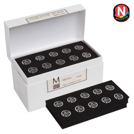 Наклейка для кия Navigator Black ø13мм Medium 1шт.