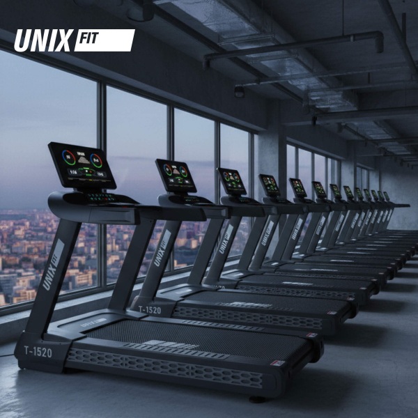 Беговая дорожка UNIX Fit T-1520 PRO (LED)