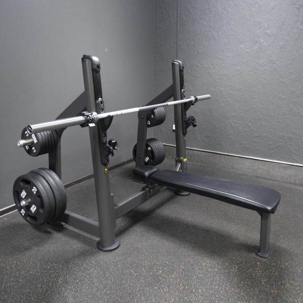 Скамья горизонтальная для жима лежа AnyFit PEB101
