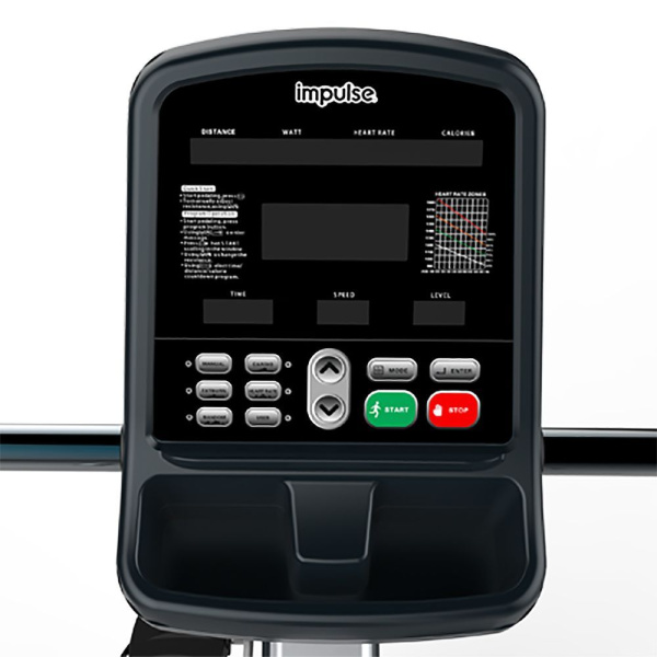 Велотренажер IMPULSE PR300, горизонтальный