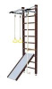 Шведская стенка Kampfer Ride Ceiling (№5 Шоколадный Стандарт белый антик турник)