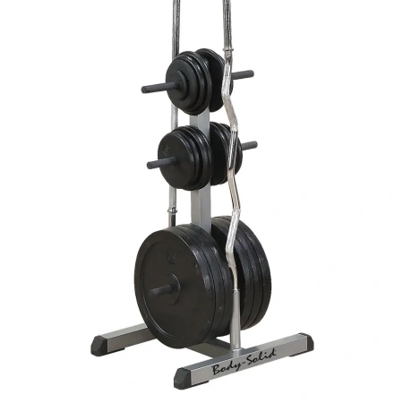 Подставка для дисков BODY SOLID GSWTB диаметр 25 мм черная