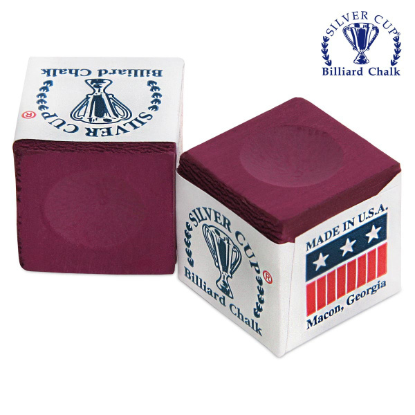 Мел Silver Cup Burgundy 12шт.
