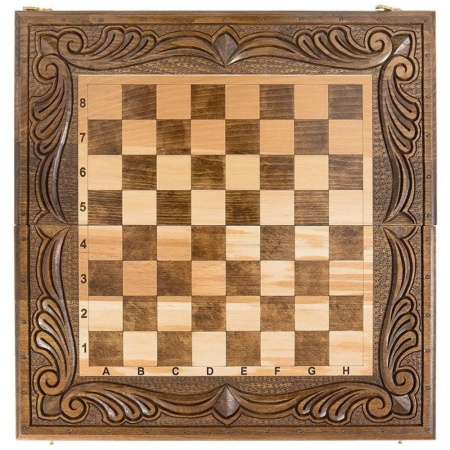 Шахматы + нарды резные 50, am454, Mirzoyan