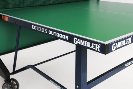 Стол теннисный GAMBLER Edition Всепогодный 6 Зелёный