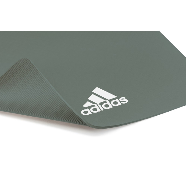 Коврик (мат) для йоги Adidas, цвет Свежий зеленый