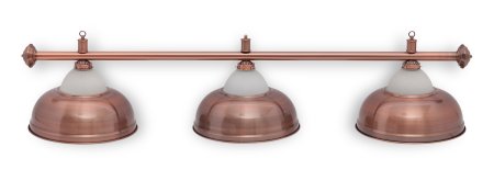 Светильник Fortuna Crown Red Bronze 3 плафона