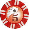 Набор для покера Royal Flush на 500 фишек