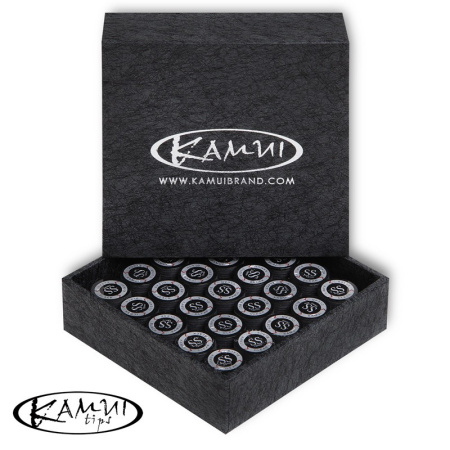 Наклейка для кия Kamui Clear Black ø13мм Super Soft 1шт.