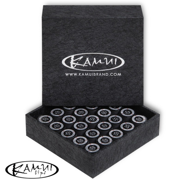 Наклейка для кия Kamui Clear Black ø13мм Super Soft 1шт.