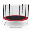 Батут с сеткой DFC PELPO 12ft с лестницей, RED