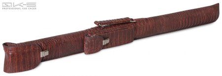 Тубус QK-S Tomahawk 1x1 коричневый аллигатор