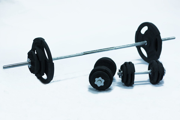 Комплект штанга и гантели MironFIt чугунный 95 кг
