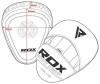 Лапы боксерские изогнутые RDX T1 FPR-T1 бел/черн.