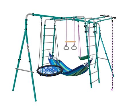 Спортивно-игровой комплекс Midzumi Tenshi Umi Large XL (Гнездо большое синее (синий гамак))