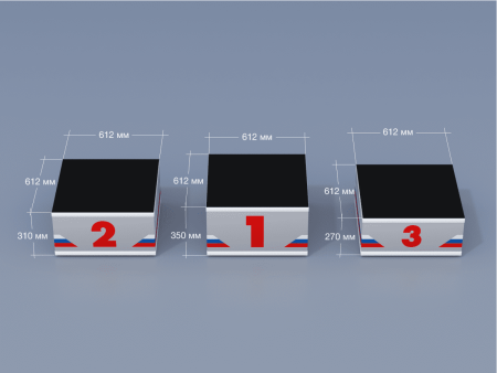 Пьедестал (СТАНДАРТ) Штабель 612х612мм (квадратный)