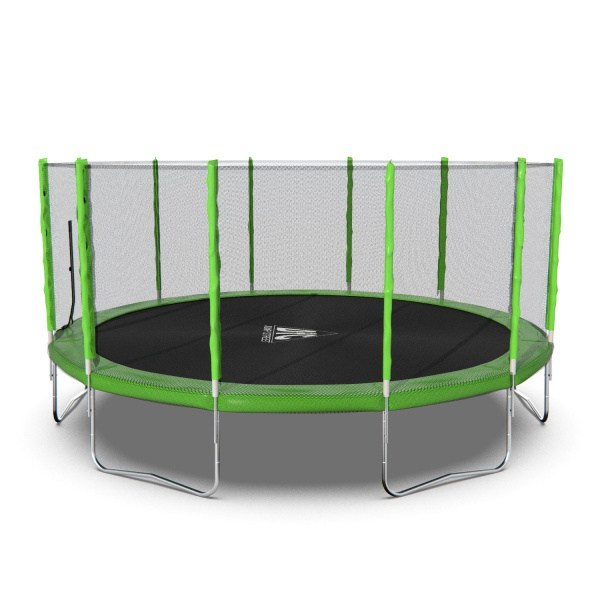 Батут DFC Trampoline Fitness с сеткой 16ft