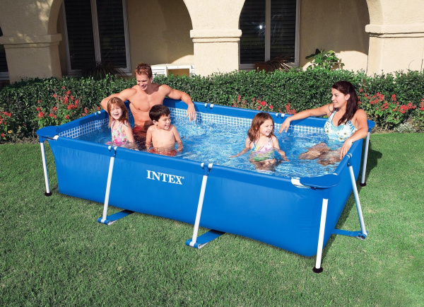 Каркасный бассейн Intex Rectangular Frame / 58980/28271 (260x160x65)
