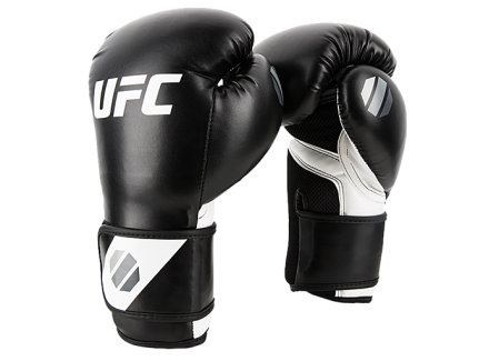 Перчатки тренировочные для спарринга UFC (черные)