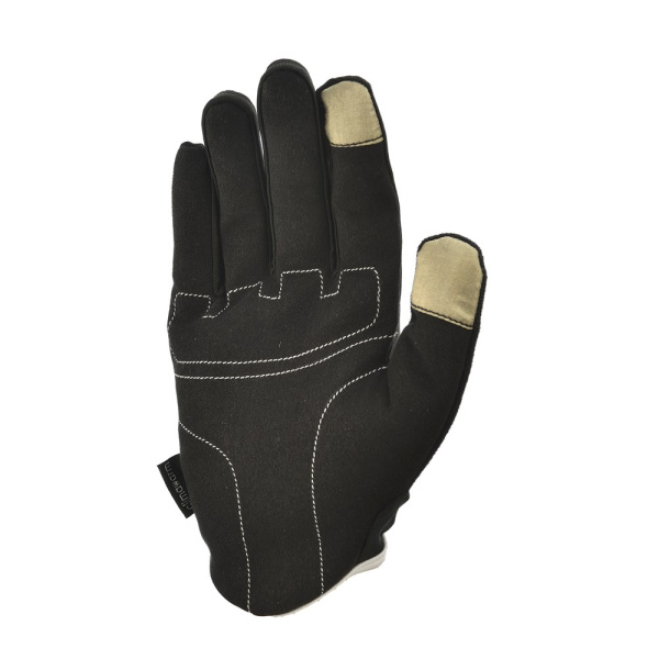ADGB-12421WH Перчатки для фитнеса (с пальцами) Adidas Essential черно\белые размер S