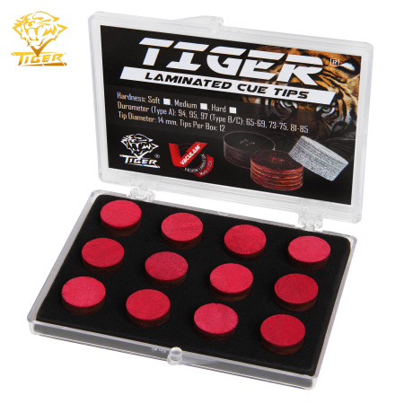 Наклейка для кия Tiger ø14мм Hard 1шт.