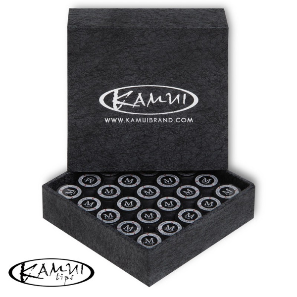 Наклейка для кия Kamui Clear Black ø14мм Medium 1шт.