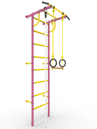 Шведская стенка Rokids Роки-1 (розовый)