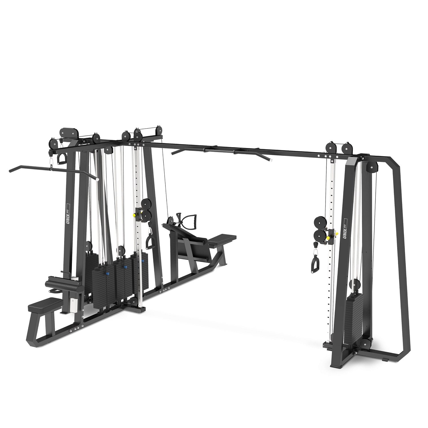 Силовая мультистанция UNIX Fit MAX PRO Кроссовер 5-ти позиционный (UC-1641A-SET1614B)