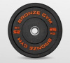 Диск бамперный BRONZE GYM 25 кг.