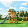 Детский игровой комплекс UNIX Line (6 in 1) Dark Green