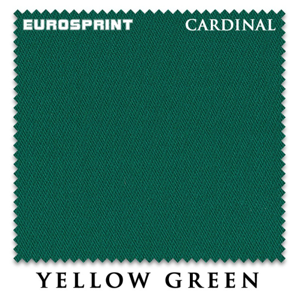 Сукно Eurosprint Cardinal 165см Yellow Green