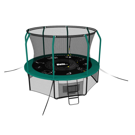 Батут UNIX Line SUPREME GAME 10 ft (Green)