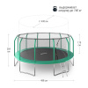 Батут UNIX Line SUPREME BASIC 16 ft (Green)